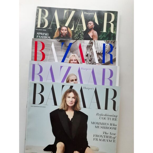 Harper's Bazaar March Apr Jun/Jul Oct 2022 Magazine Lot of 4 - Picture 5 of 7